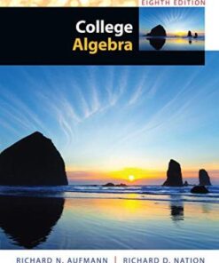 College Algebra (8th Edition)