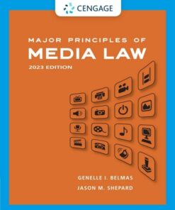 Major Principles of Media Law, 2023 (1st Edition)