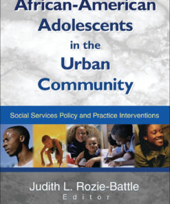 African-American Adolescents in the Urban Community - 1st Edition