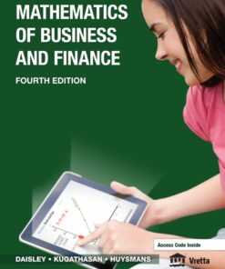 Mathematics of Business and Finance - 4th Edition