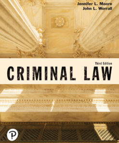 Criminal Law (Justice Series) - 3rd Edition