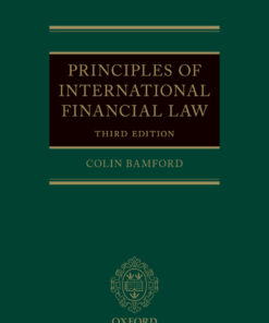 Principles of International Financial Law - 3rd Edition