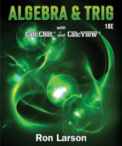 Algebra & Trigonometry - 10th Edition