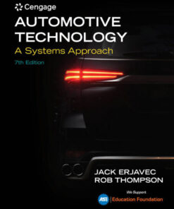 Automotive Technology: A Systems Approach - 7th Edition