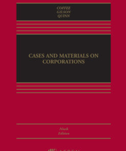 Cases and Materials on Corporations - 9th Edition